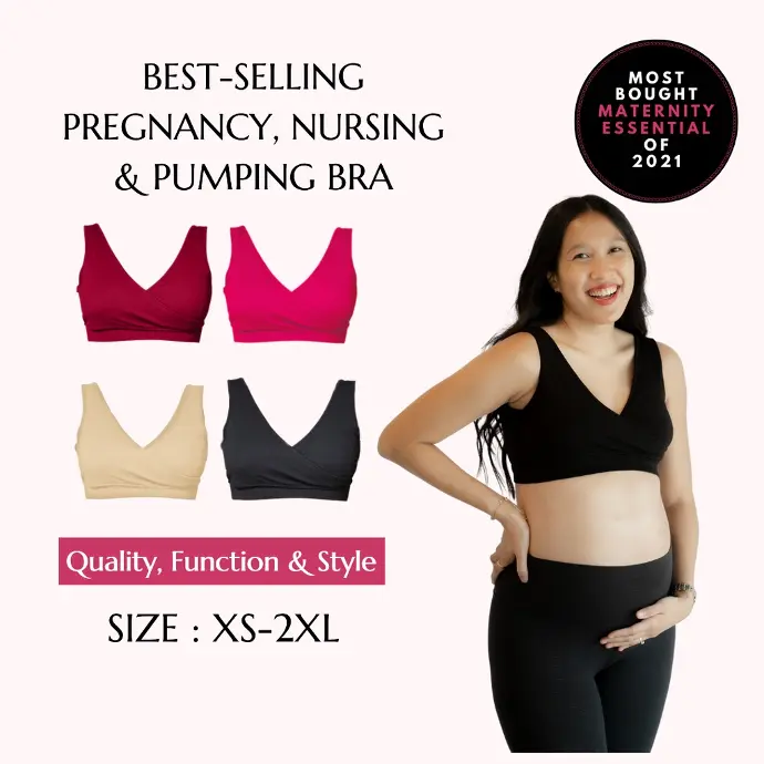 Boss Mama Real-Support Bra (Pregnancy, Nursing, Pumping)